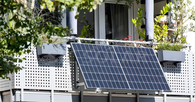 ¿Qué es un balcón solar?