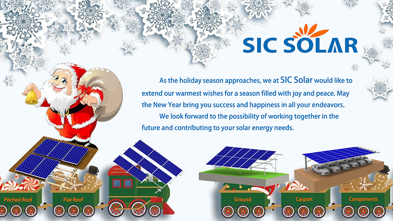 SIC Solar os desea una Feliz Navidad y un Próspero Año Nuevo