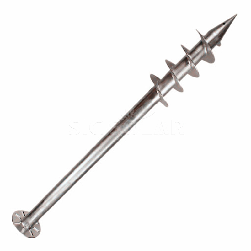 Tornillo de tierra de base