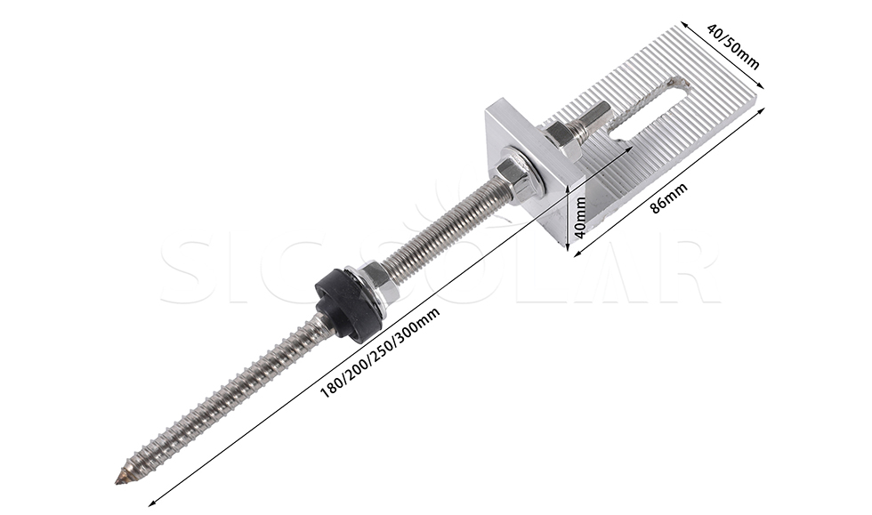 Solar Panel Hangle Bolt L Foot Kits
