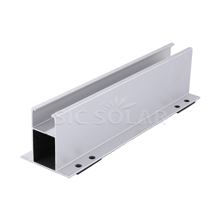Mini riel para paneles solares