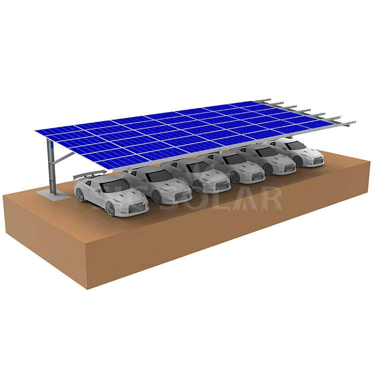 Sistema de cochera solar