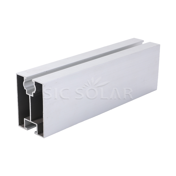 Riel de montaje del techo del panel solar