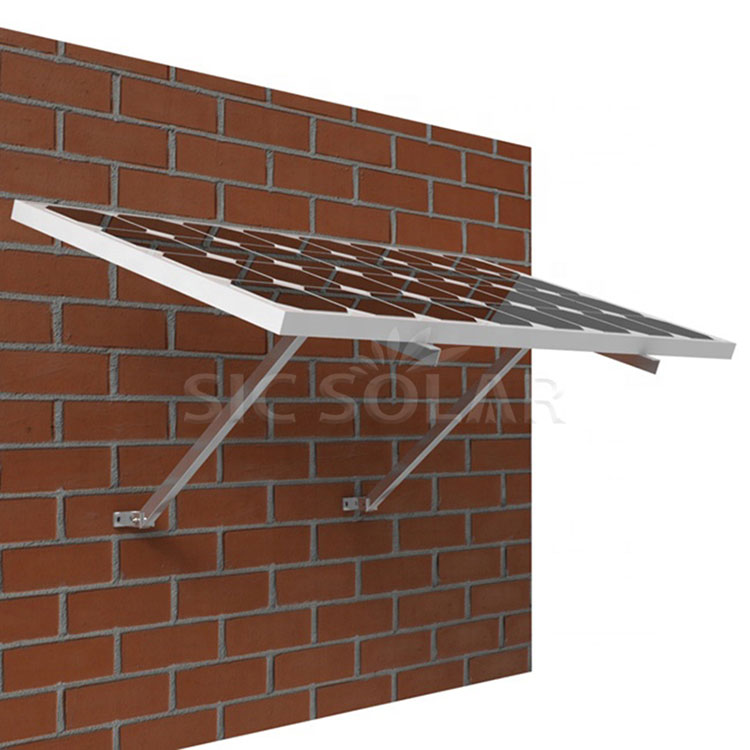 Soportes de montaje en pared para paneles solares