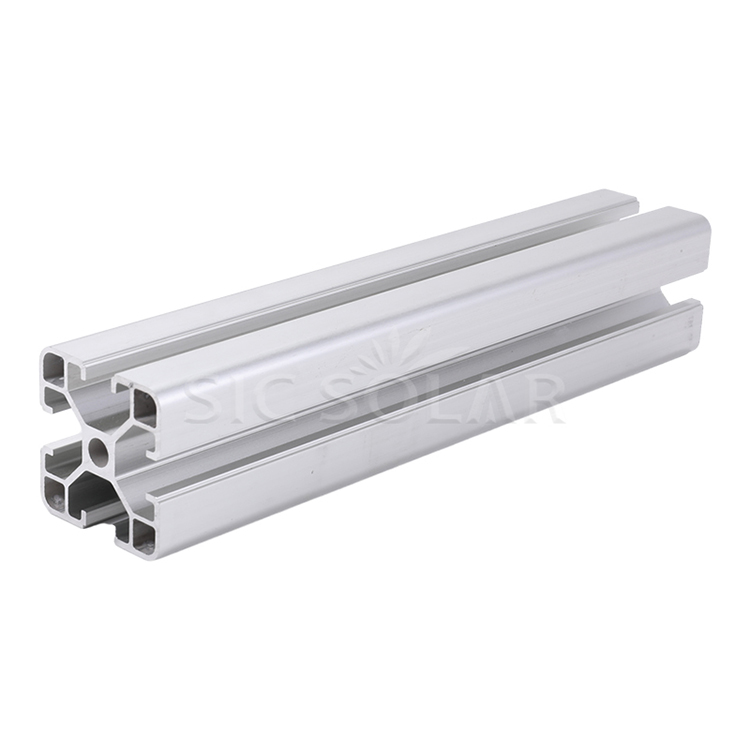 Riel de montaje de aluminio solar fotovoltaico