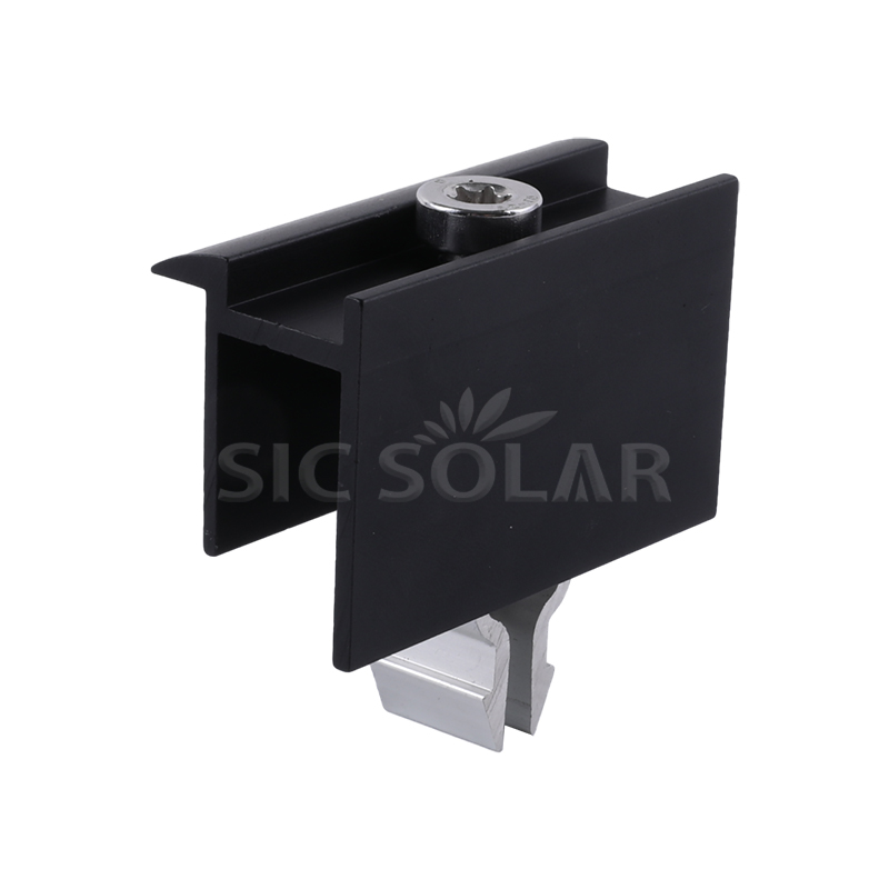 Abrazadera de extremo de montaje solar fotovoltaico